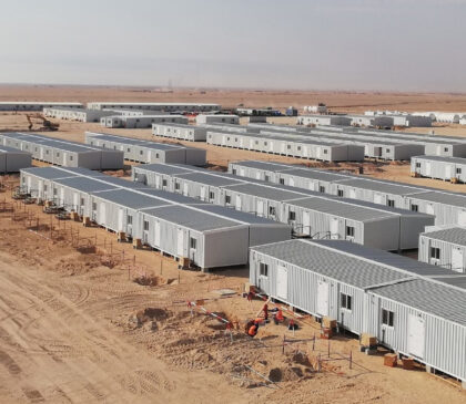 HARAD GAS PLANT CONSTRUCTION OF TR satellite 3